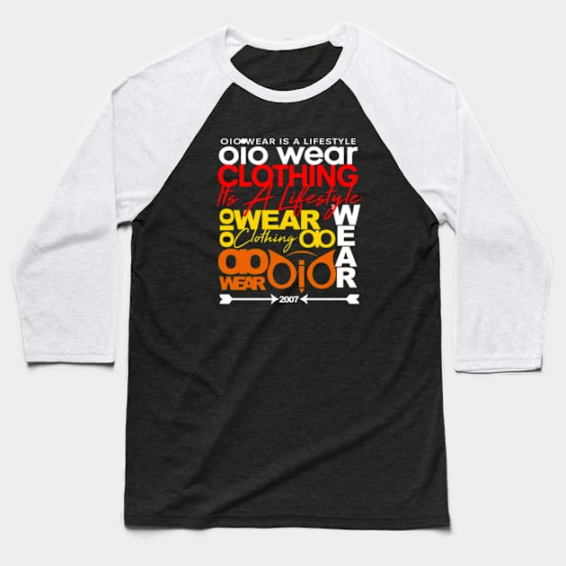 OiO wear clothing Baseball T-Shirt by chancgrantc@gmail.com